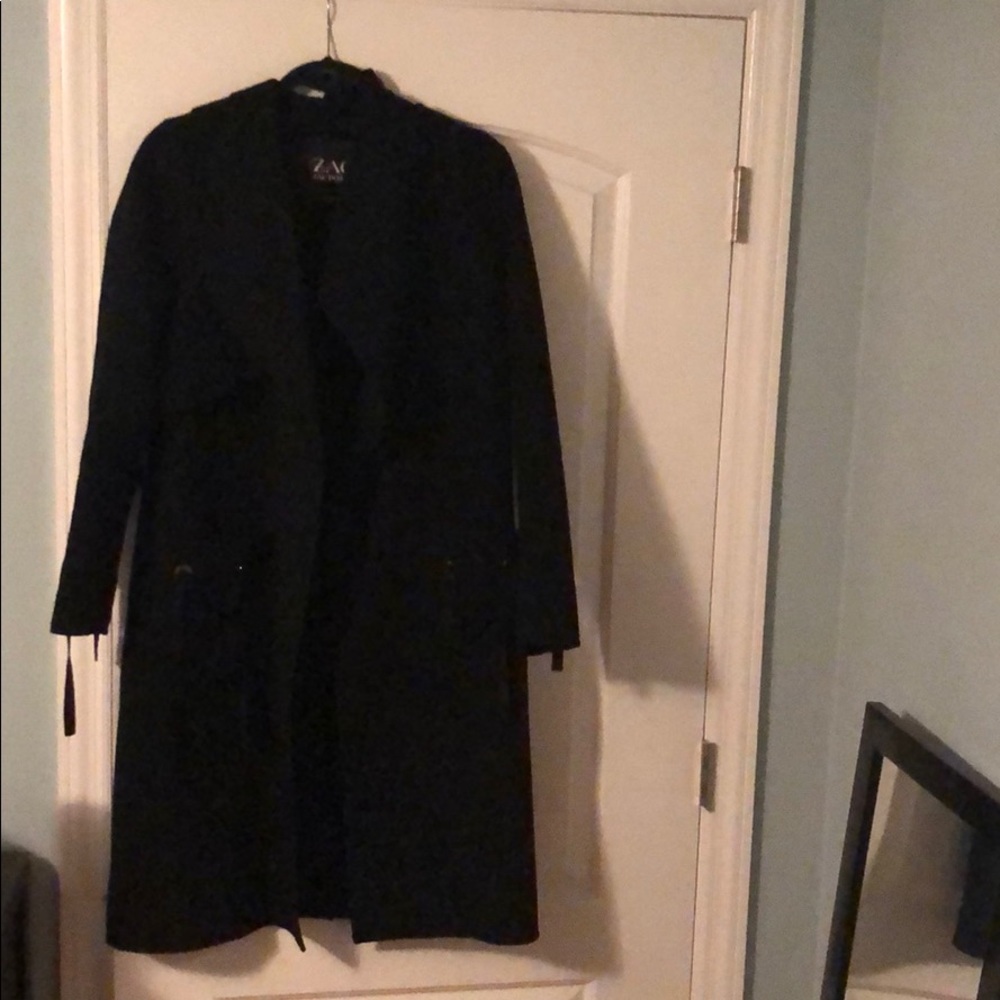 Black Zac Zac Posen Coat